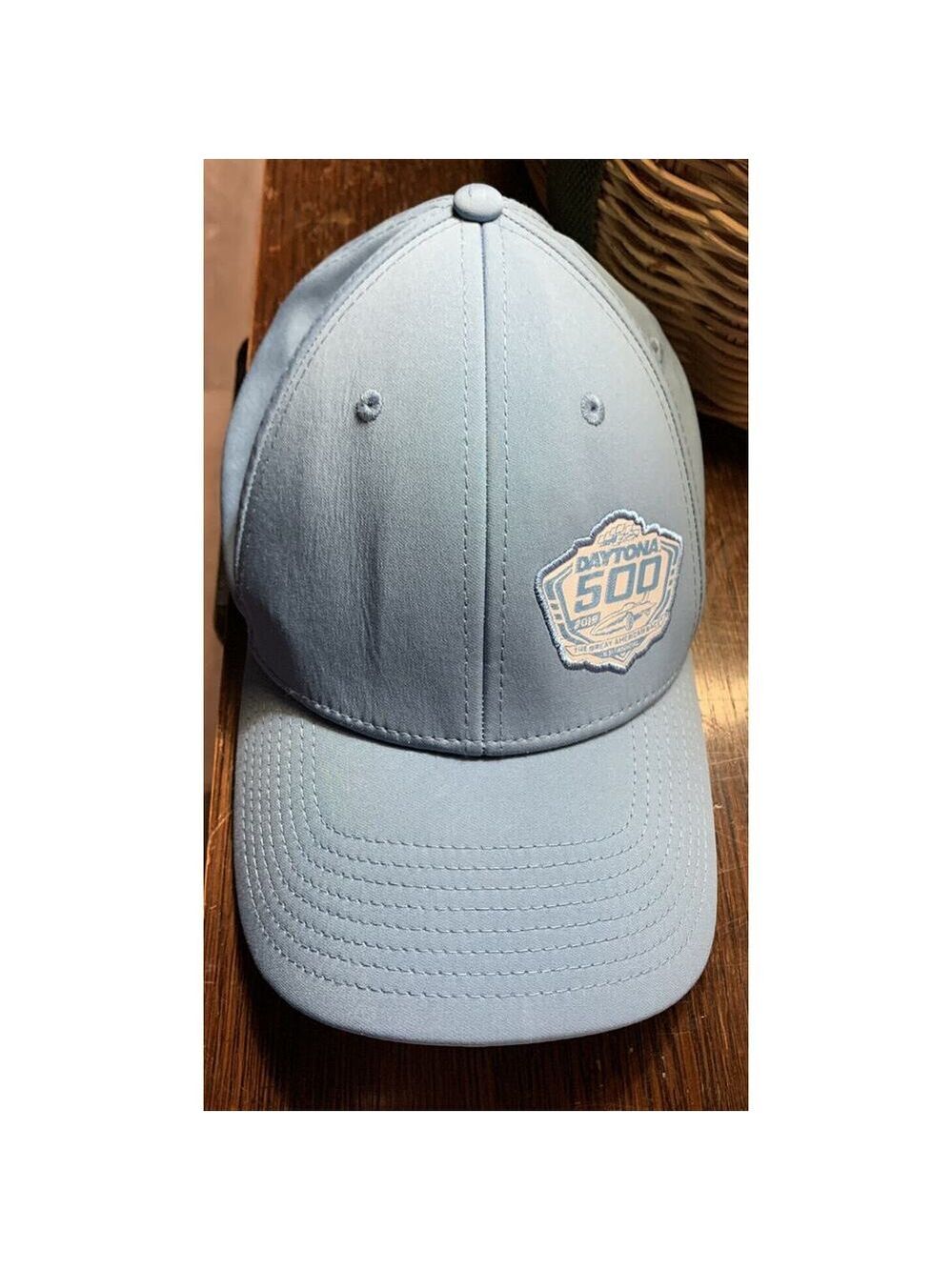 Daytona 2019 Patch Blue NASCAR Hat Cap Fanatics A Flex One Size